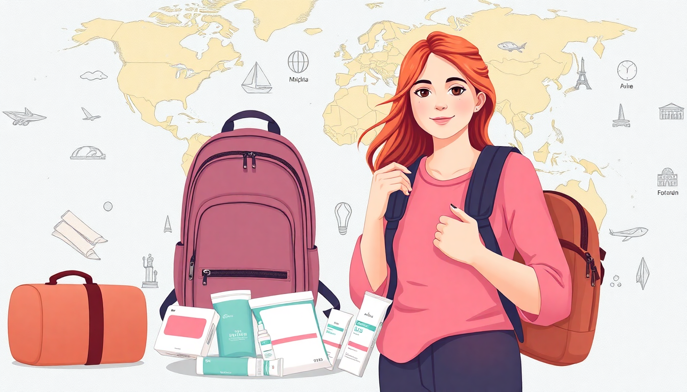 How to Manage Your Period While Traveling – The Ultimate Guide